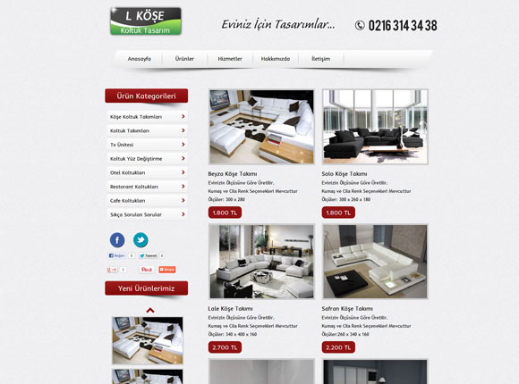 web tasarım l k&ouml;şe