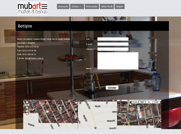 web tasarım mobilya